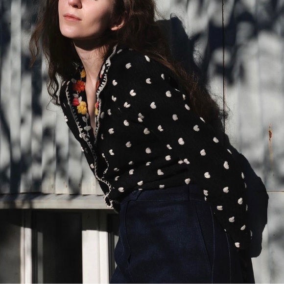 TACH CLOTHING FARAH HAND KNITTED WOOL CARDIGAN - Picture 12 of 14